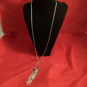 Tocara Crystal Stainless Long Necklace